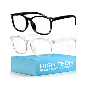 livho High Tech Blue Light Glasses - Advanced 99% Blue Light Blocking Computer Glasses - Anti Eyestrain & UV Glare Protection