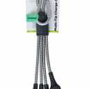 CELLCandy® 4-in-1 Charge Cable - Grey/White
