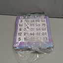 Eersida 200 Pack Jumbo Bingo Cards Set 8" x 9" Reusable Easy to Read Bingo Paper Game Cards Board with Large Numbers Ideal for Seniors, Family Game Night Activities