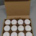 Ashlux White Floating Candles 2 inch, 24 Pack Floating Candles 5-6 Hours Long Burning, Unscented Floating Candle for Centerpieces, Wedding, Christmas Lights, Romantic Night for Her/Him Set