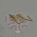 Taiyin 18 Set Large Size Baseball Softball Acrylic Keychain Bulk for Sublimation Vinyl Sticker DIY Softball Bag Tag(White, Baseball)