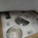 42" Retractable Ceiling Fans with Lights, Crystal Chandelier Ceiling Fan with Remote & APP Control, Modern Dimmable LED Fandelier for Living Room, Dinning Room, Bedroom (Silver)