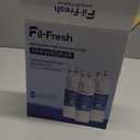 Fil-Fresh EDR1RXD1 Refrigerator Water Filter Replacement for EveryDrop Filter 1, Whirlpool W10295370A, WHR1RXD1, KAD1RXD1, P4RFWB, P8RFWB2L, Kenmore 46-9081, 46-9930, Fridge Water Filter, 3 Packs