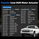 600-899 4WD Transfer Case Shift Motor Actuator Compatible with Chevrolet Silverado 1500 20072018, Tahoe 20072018, Suburban 20072014, GMC Sierra 1500/Yukon 20072018, Replaces 19258696 23369032