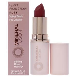 Mineral Fusion Lipstick, Ruby, .13 Ounce