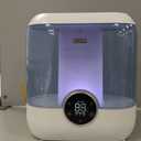 DREO Smart Humidifiers for Bedroom, 6L Top Fill Supersized Cool Mist Humidifier for Large Room, 60 Hour Runtime, Quiet Ultrasonic Humidifiers for Plants, Baby, Indoor, Home, Night Light, Blue