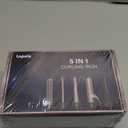 Lopeie 5 in 1 Curling Iron with Thermal Brush and 4 Interchangeable Ceramic Barrels(1/ 2 to 1 1/ 2 inch), Curling Wand Set with Flat Iron, Fast Heating, Dual Voltage Hair Curler, Gifts for Women