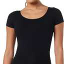 Capezio Women's Classic Short Sleeve Leotard (Large, Black)