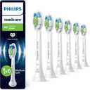 Philips Sonicare W2 Optimal Replacement Brush Heads (White, Pack of 6)