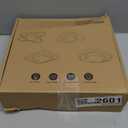 CANEOE Modern Led Ceiling Lights, Small Led Close to Ceiling Light Fixture,32W Round LED Ceiling Lamp for Bedroom Hallway Aisle Corridor Light Lighting (Cool White,6000K) (1 Pack,6000K)