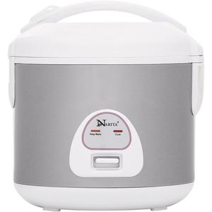 Narita 6 Cup Rice Cooker With Stainless Steel Inner Pan, Inner Pot 3D Warmer By HND Narita 6 Cup Rice Cooker With Stainless Steel Inner Pan, Inner Pot 3D Warmer By HND