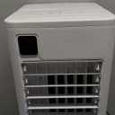 Portable Air Conditioner, Evaporative Air Cooler Windowless with Remote, 3 Speeds, 12H Timer, Oscillating Swamp Cooler for Bedroom, Living Room, White