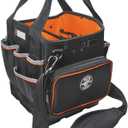Klein Tools 5541610-14 Tool Bag with Shoulder Strap Has 40 Pockets for Tool Storage and Orange Interior