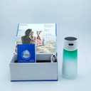 15oz Tritan Light Cup,Kids water bottle with Led light,Atmosphere lights BPA Free multicoloured rechargeable light drinking cup Gifts for school boys and girls(Green)