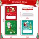 2 x Christmas Money Holders for Cash, 8Pcs Funny Xmas Decorations Ornaments Gifts for Christmas Decor Tree Hanging Accessories Money, for Grandkids & Teens