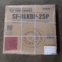 Fitvids Olympic Bumper Plates Set, 2" Weight Plates for Strength Training & Weightlifting, Paris or Set or Set with Barbell, Multiple Options (Black)