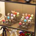 Acrylic Display Stand,8 Pcs 2 Set Display Risers, Acrylic Rectangular Display Shelf Holders for Showcase, Dessert, Perfume, Vendor Events, Cupcake Stands, Toys Display Shelves ( 8Pcs-Clear, 7L~8L~9L )