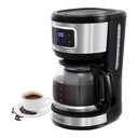 HousesAid 12 Cup Programmable Coffee Maker,Touchscreen Drip Coffee Maker-12 Cup Keep-Warm Function, Auto Shut-Off,Stainless Steel Construction,Permanent Filter,Ideal for Home and Office Use