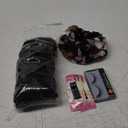 Short Curly Drawstring Ponytail Extension for Black Women Synthetic Short Afro Kinky Curly Black Ponytail Drawstring Extension Messy Bun Hair Piece Protective Style for Daily Party Use 10Inch 1B