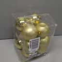 12PCS 3.15" Christmas Ball Ornaments Shatterproof Christmas Tree Decorations Xmas Tree Balls Halloween Ornaments Dcor (12, Glod, 3.15")