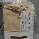 Large Toy Box, Collapsible Sturdy Storage Chest With Lids, Kids Toy Chest Storage Organizer Toddler Bin Boxes for Living Room, Bedroom, Nursery, 25"x13"x16", Beige & White