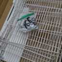 Huwena 4 Tier Mini Fridge Stand with Storage for Dorm Microwave Stand Over Mini Fridge Storage Shelf Adjustable Height Organizer for College Rooms Kitchen Pantry(White)