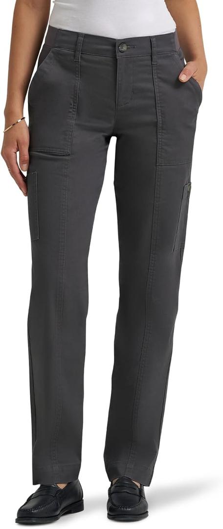 Lee Women's Ultra Lux Comfort with Flex-to-go Utility Pant
