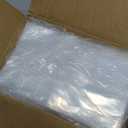 3" X 5" Open-End Flat Poly Bags (1000 Count) - 2 Mil Clear Plastic - No Adhesive Strip - For Packaging, Shipping, Storage - Spartan Industrial