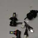 2008-2012 Light Bulbs, 500% Brightness,High and Low Beam+Fog Light Bulbs, Plug and Play, 6500K Cool White, 30000LM Super Bright, IP68, Superfocused Beam Mode, Pack of 6