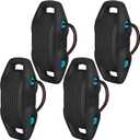 Boat Fenders Easy to Install Bumper for Docking Ideal Fender for Pontoon, Bass, Jet Ski and Fishing Boats (Black)