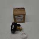 275-330 Gallon Water Tank IBC Tote Adapter 2.36" Coarse Thread Brass Hose Faucet Water Shut-Off Valve with Ball Valve, Garden Hose Connector Replace Valve Part, IBC Water Tank Fitting Part