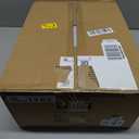 Bathroom Light Fixtures, 3-Light Matte Black Vanity Light, Modern Wall Sconces with Clear Glass Globe Shade, Bathroom Wall Lights for Mirror Kitchen Bedroom Hallway, VL195-MB-3