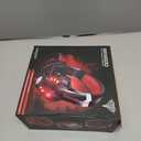 BENGOO G9000 Updated Stereo Gaming Headset for PS4, PC, Xbox One Controller, Noise Cancelling Over Ear Headphones with Mic, LED Light, Bass Surround, Soft Memory Earmuffs for Laptop - Red