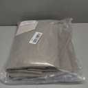 Linen Look 100% Blackout Bedroom Curtains, 63 Inch Long, Taupe, 50"W x 63"L