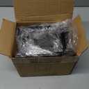 2 Large 2 Small Plate Organizers Holders Upright Cabinet Dish Drying Racks Metal Plate Dish Organizers Racks Stands for Countertop and Cupboard Black