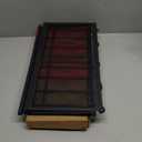 CCCEI Modular Power Tool Organizer Wall Mount with Charging Station. Garage Drill Storage Shelf with Hooks, Heavy Duty Rack, Tool Battery Holder Built in 8 Outlet. Gift for Men. Red, 1 Pack.