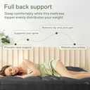 Niagara Sleep Solution Ultra Soft King Size Mattress Topper - Viscose Made from Bamboo Pillow Top Mattress Pad for Back Pain Relief - Naturally Cooling for Hot Sleepers, Dark Gray