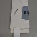 Necklace Holder, Upgraded Extra Large Wall Necklace Organizer with 30 Hooks Wall Mounted Necklace Hanger with Jewelry Tray/Cosmetics Shelf Rustic Pine Wood Holder (2 Pack-Double White)