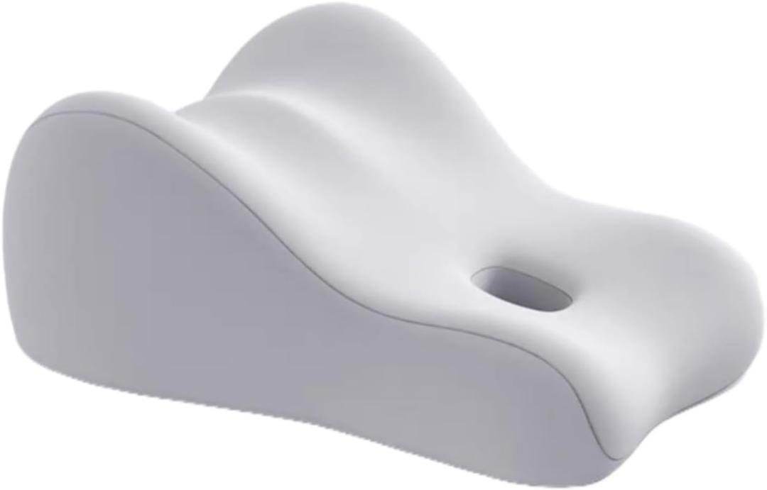 Leg Pillow for Sleeping, Knee Spacer Cushion for Side Sleepers, Back & Hip Pain Relief Multi-Position Comfort Couples Pillow,Reading Cushion for Bed & Sofa, Ergonomic Support for Legs, Ankles, Knees