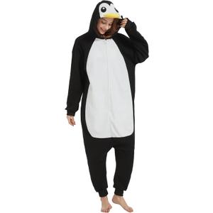 Animal Adult Onesie Unisex One-Piece Cosplay Costume Pajamas For Men, Small