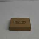 Ravinte 10PCS Pack 3in Hole Matte Black Cabinet Pulls - Flat Black Drawer Pulls and Handles for Dresser and Kitchen Cabinets
