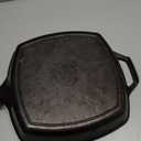 Lodge Manufacturing Company Lodge Cast Iron 10.5-inch Square Grill Pan, Black