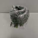 Artificial Hanging Plants for Shelf, Fake Potted Greenery 1-Pack Faux Mandala Vines in Black Pot, Dcor for Office Living Room Bathroom Indoor Outdoor