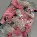 Skylety 8 Pieces Plush Flamingo Party Favors Small Flamingo 6 Inch Stuffed Animal Toy Ornaments Keychain for Christmas Birthday Party Supplies