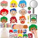 Cinrobiye Social Emotional Learning Activities Montessori Sensory Emotional & Feelings Creative Crafts Set with 9 Face Boards Emotion Flashcards Feelings Sensory Bottles Therapy Game for Preschoolers