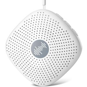 White Noise Machine,Portable Sound Machine for Baby Adult,21Soothing Sound,Auto-Off Timer,Noise Canceling for Office & Sleeping, Compact Size for Home,Travel,Registry,White