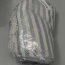 Bazaar Anatolia Hand Towels - Set of 4 | 39" x 19" - Striped Turkish Hand Towel for Bathroom, 100% Cotton, Kitchen, Face, Hair, Tea, Dishcloth, Gray Guest Towels - Arpa Grey