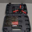 Orion Motor Tech Harmonic Balancer Puller Kit, Adjustable 3-Jaw Puller Set for Removing Harmonic Dampers & Balancers, 3-Jaw Pulley Puller Set Compatible with Chevy GM Chrysler Cadillac Ford More, Red