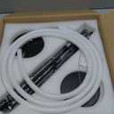 Modern LED Pendant Lights for Kitchen Island, Dimmable Led Linear Chandelier with Remote Control, 39in Black Island Lighting Lamp Fixture for Office, Dining Room, Decorative Interior Lighting (39.37 IN)