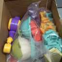 Bath Toys,Bathtub Toy with Shower,Fishing Game for Toddlers, Suction Cup Bath Toys, Bathtub Toys Ball Slide Track for Toddles and Babies, Christmas Birthday Gift for Boys Girls